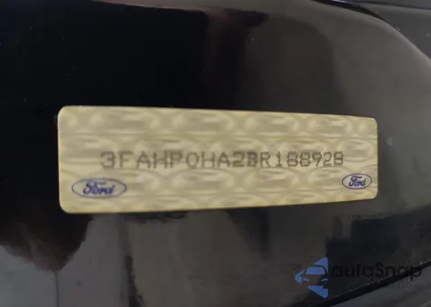 2011 Ford Fusion Se из США, поврежденный, VIN 3FAHP0HA2BR188928